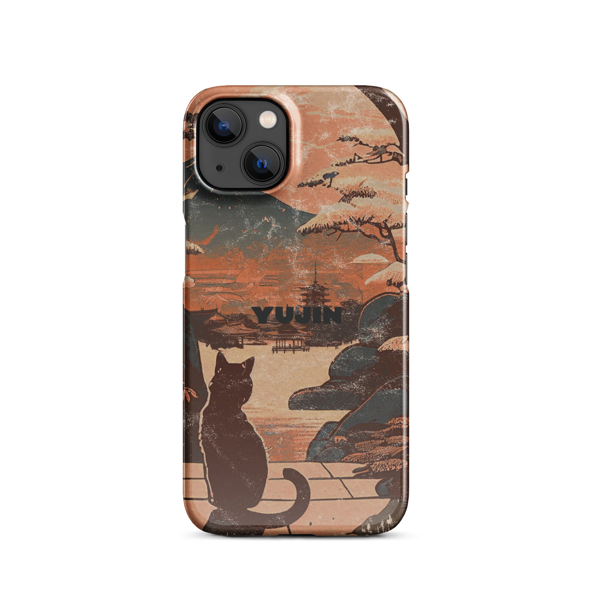 Japanese Cat iPhone® Snap Case | Yūjin Japanese Anime Streetwear Clothing