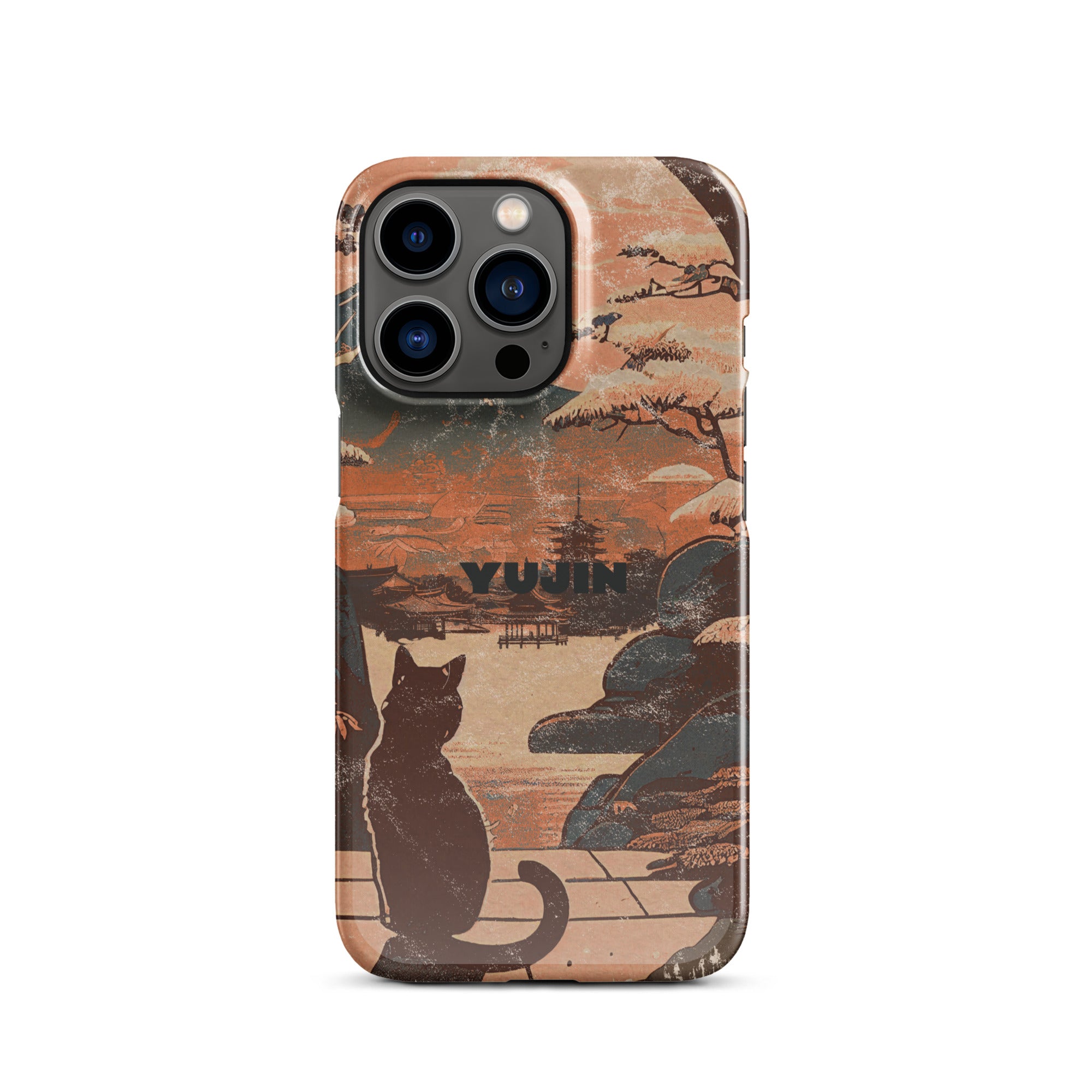 Japanese Cat iPhone® Snap Case | Yūjin Japanese Anime Streetwear Clothing