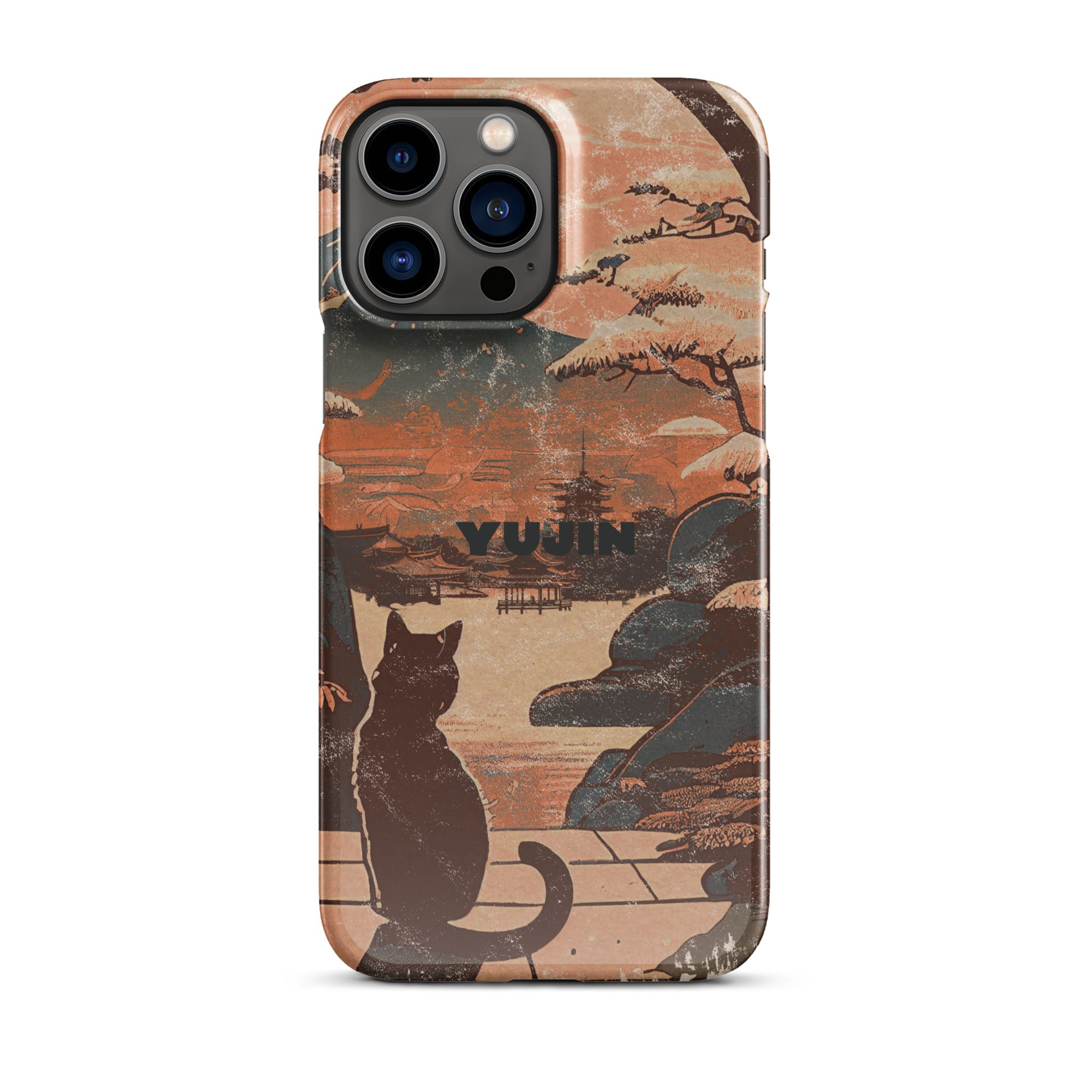 Japanese Cat iPhone® Snap Case | Yūjin Japanese Anime Streetwear Clothing