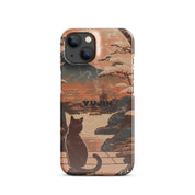 Japanese Cat iPhone® Snap Case | Yūjin Japanese Anime Streetwear Clothing