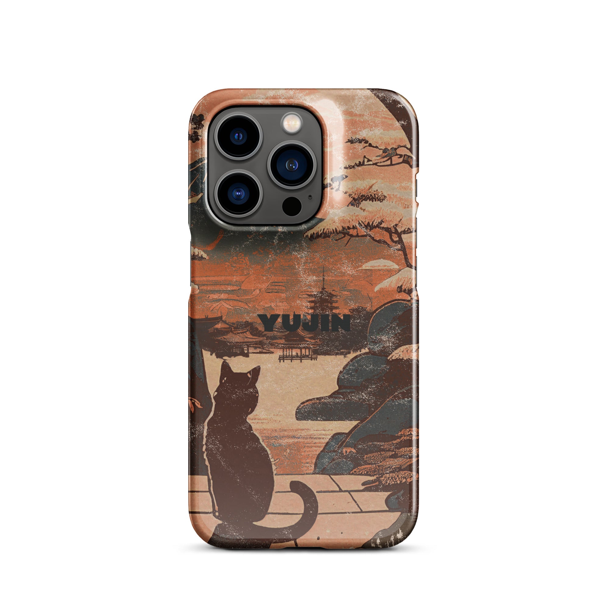 Japanese Cat iPhone® Snap Case | Yūjin Japanese Anime Streetwear Clothing