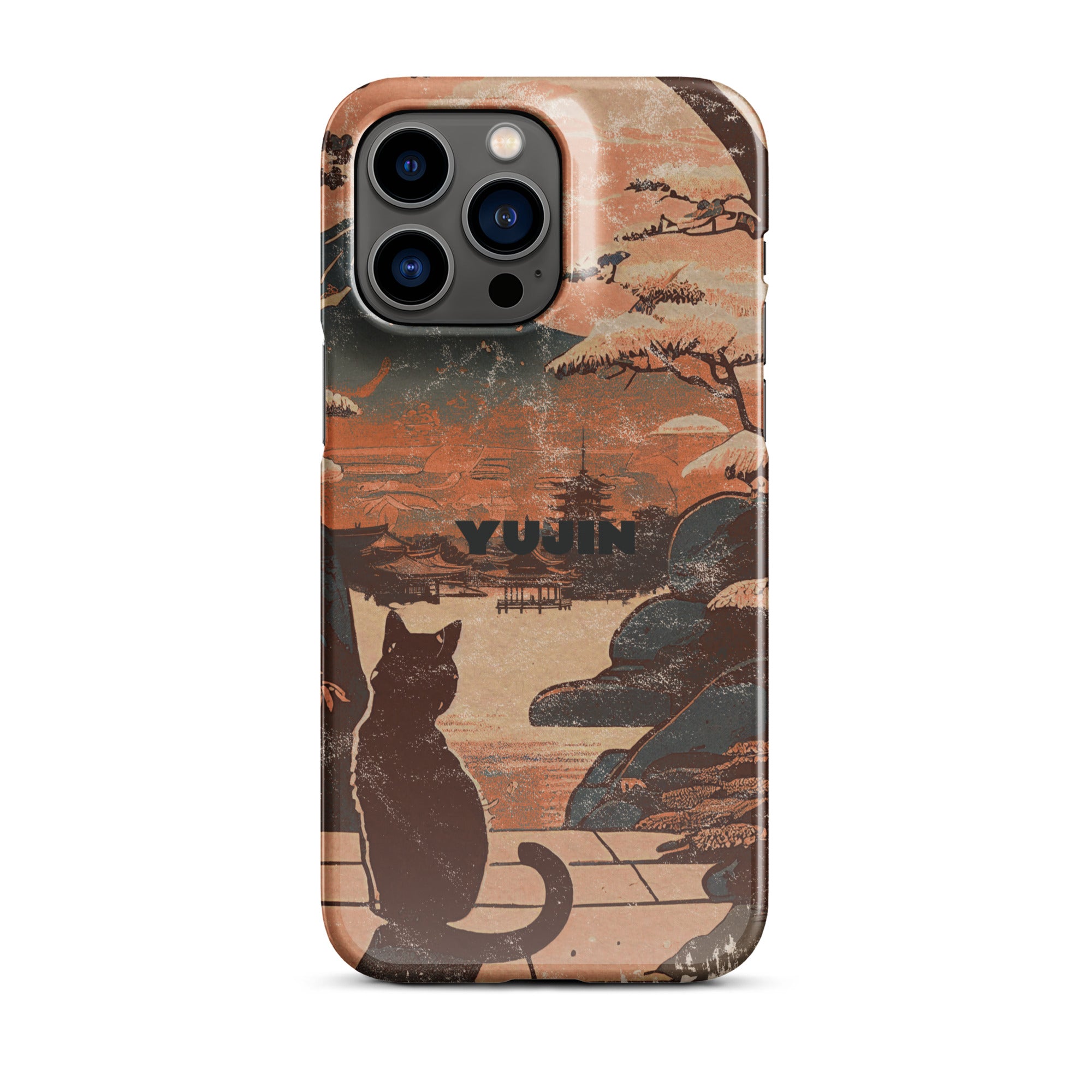 Japanese Cat iPhone® Snap Case | Yūjin Japanese Anime Streetwear Clothing