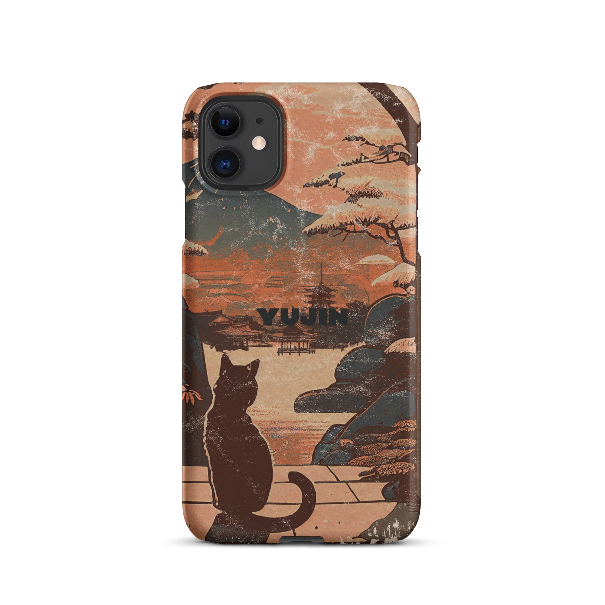 Japanese Cat iPhone® Snap Case | Yūjin Japanese Anime Streetwear Clothing