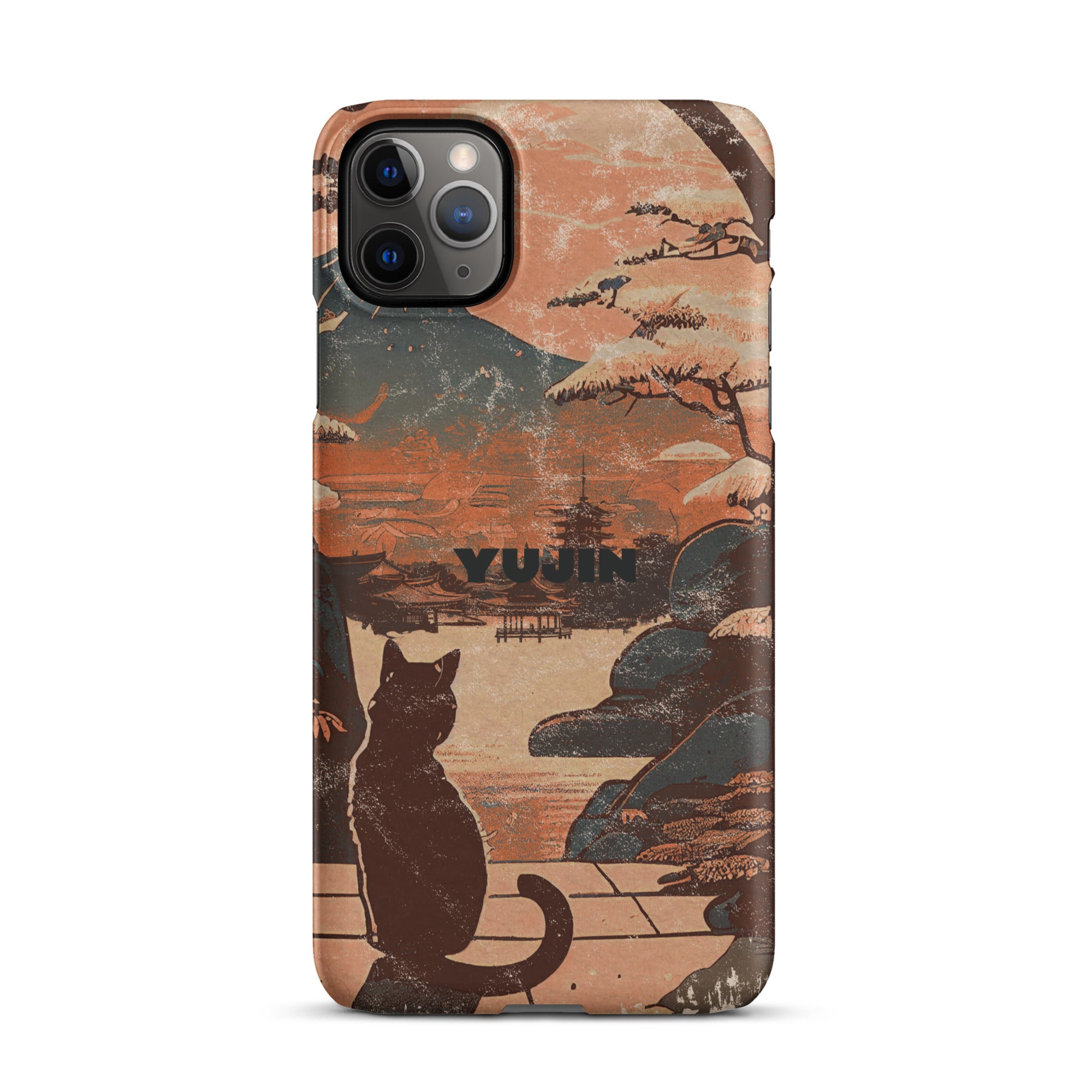 Japanese Cat iPhone® Snap Case | Yūjin Japanese Anime Streetwear Clothing