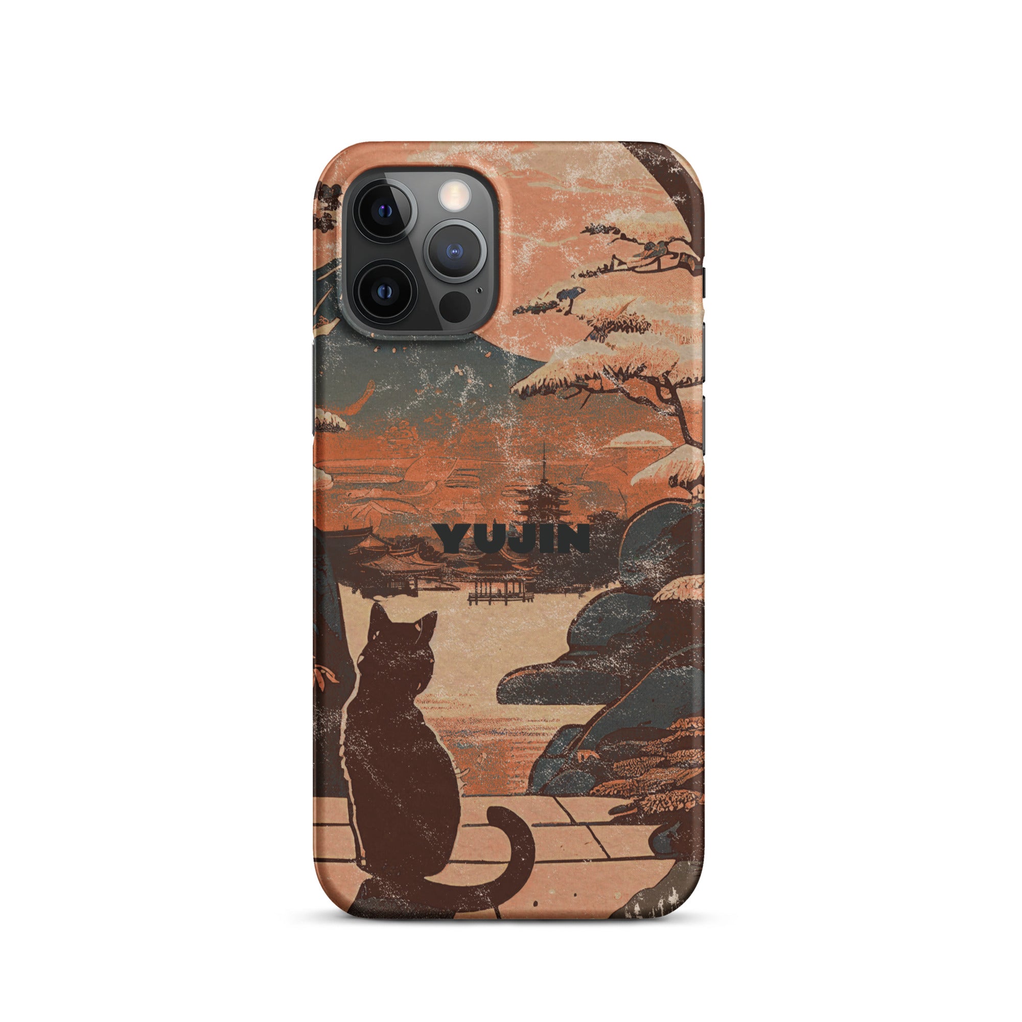 Japanese Cat iPhone® Snap Case | Yūjin Japanese Anime Streetwear Clothing