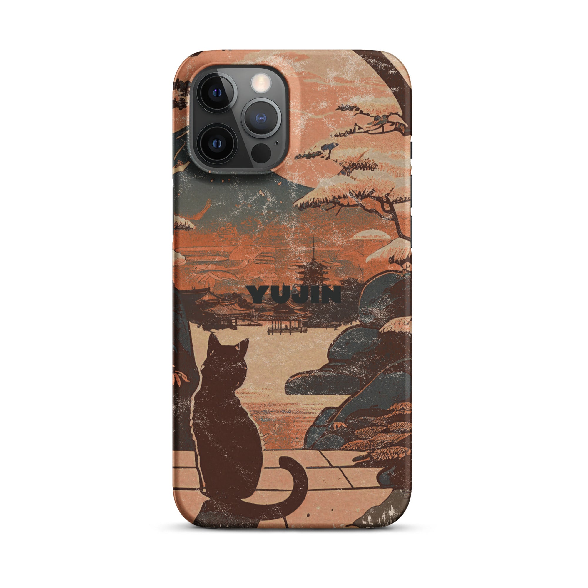 Japanese Cat iPhone® Snap Case | Yūjin Japanese Anime Streetwear Clothing