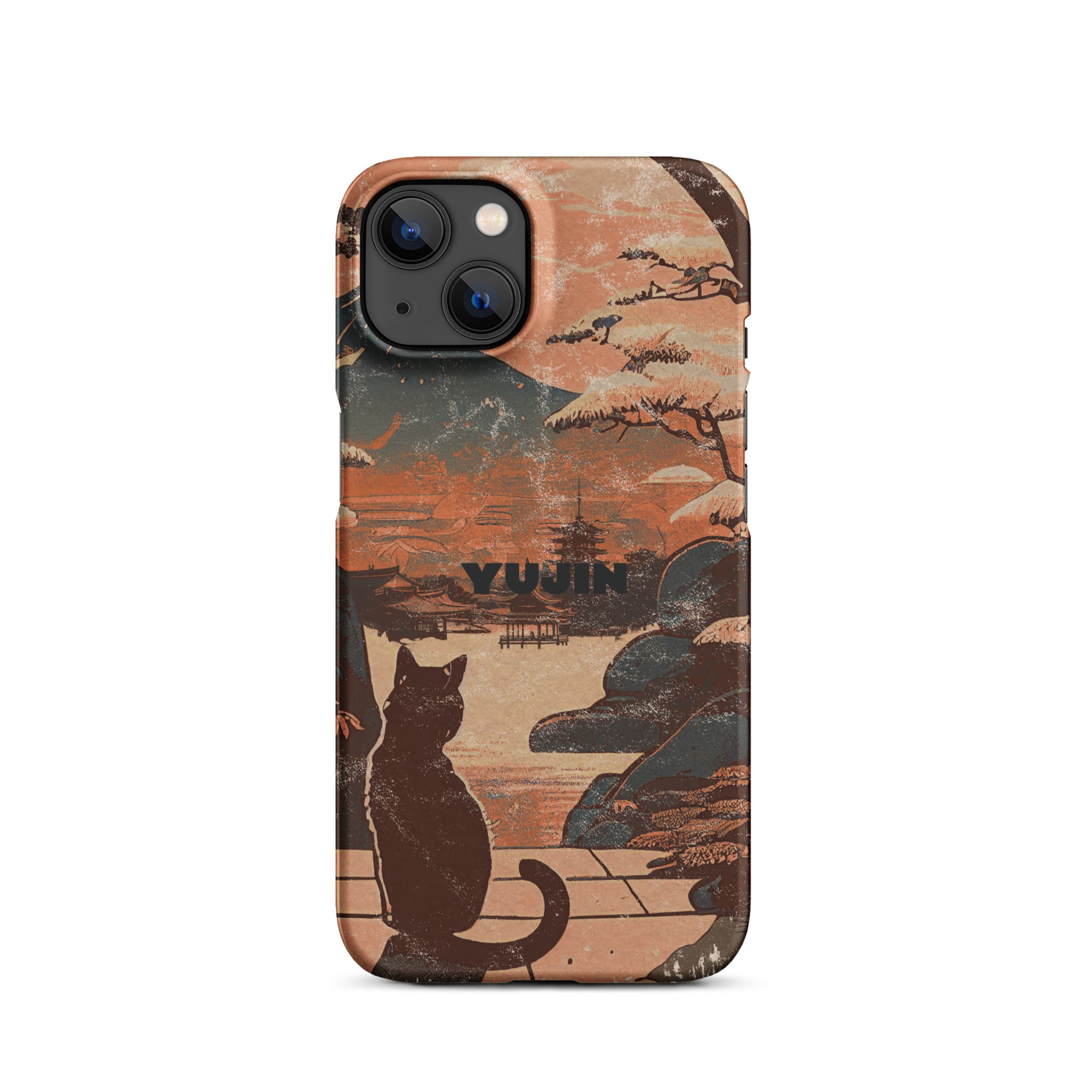 Japanese Cat iPhone® Snap Case | Yūjin Japanese Anime Streetwear Clothing