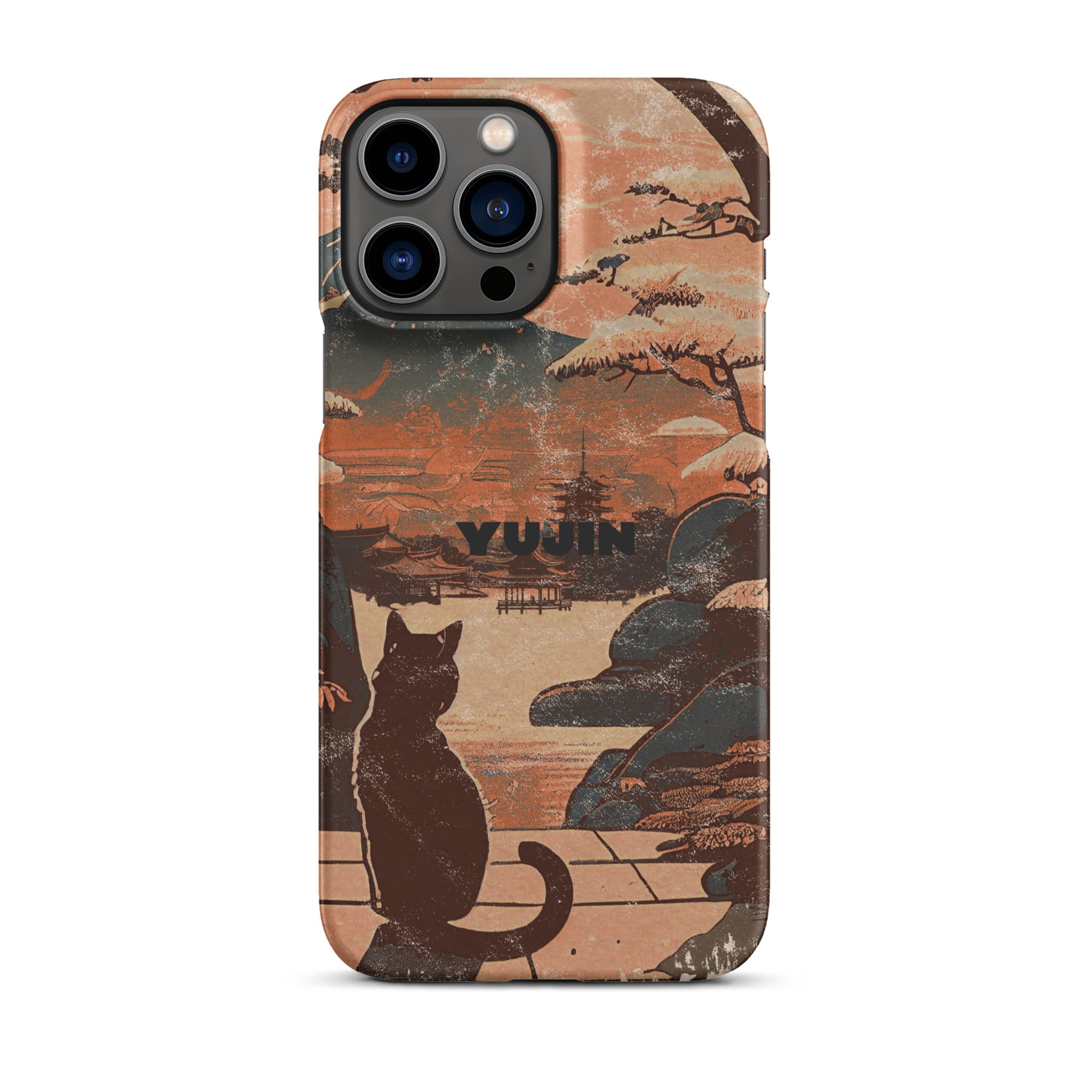 Japanese Cat iPhone® Snap Case | Yūjin Japanese Anime Streetwear Clothing