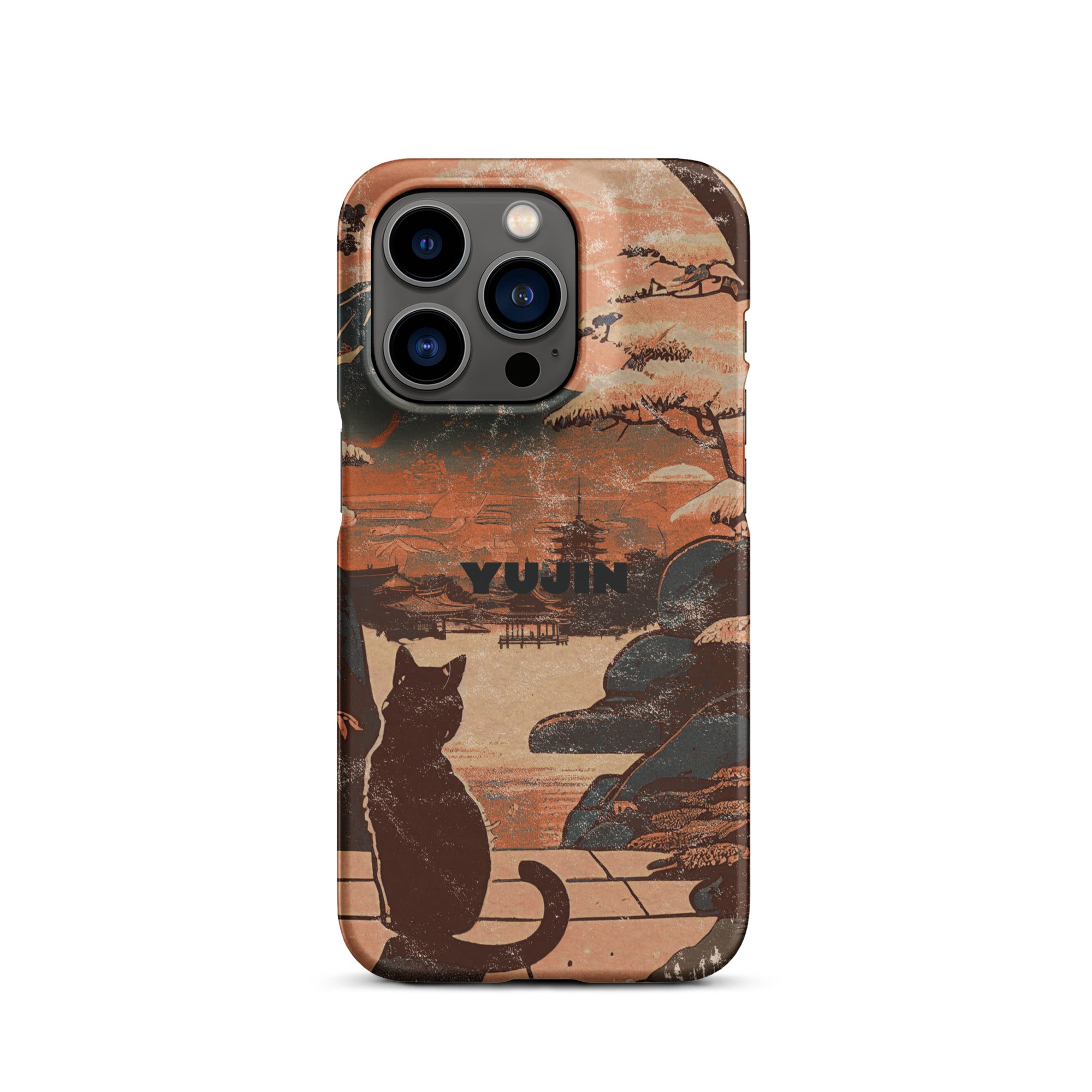 Japanese Cat iPhone® Snap Case | Yūjin Japanese Anime Streetwear Clothing