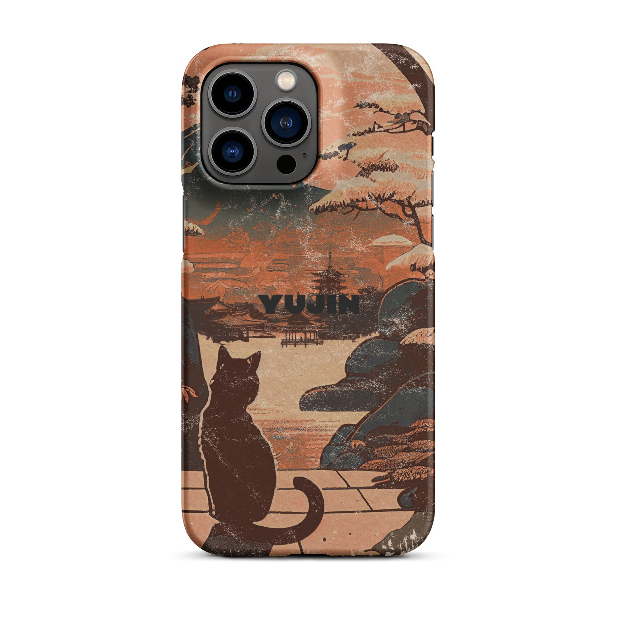 Japanese Cat iPhone® Snap Case | Yūjin Japanese Anime Streetwear Clothing