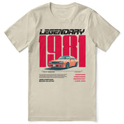Legendary Driver Car T-Shirt | Yūjin Japanese Anime Streetwear Clothing