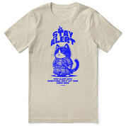 Stay Alert Cat T-Shirt | Yūjin Japanese Anime Streetwear Clothing