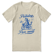 Pedaling Cat T-Shirt | Yūjin Japanese Anime Streetwear Clothing