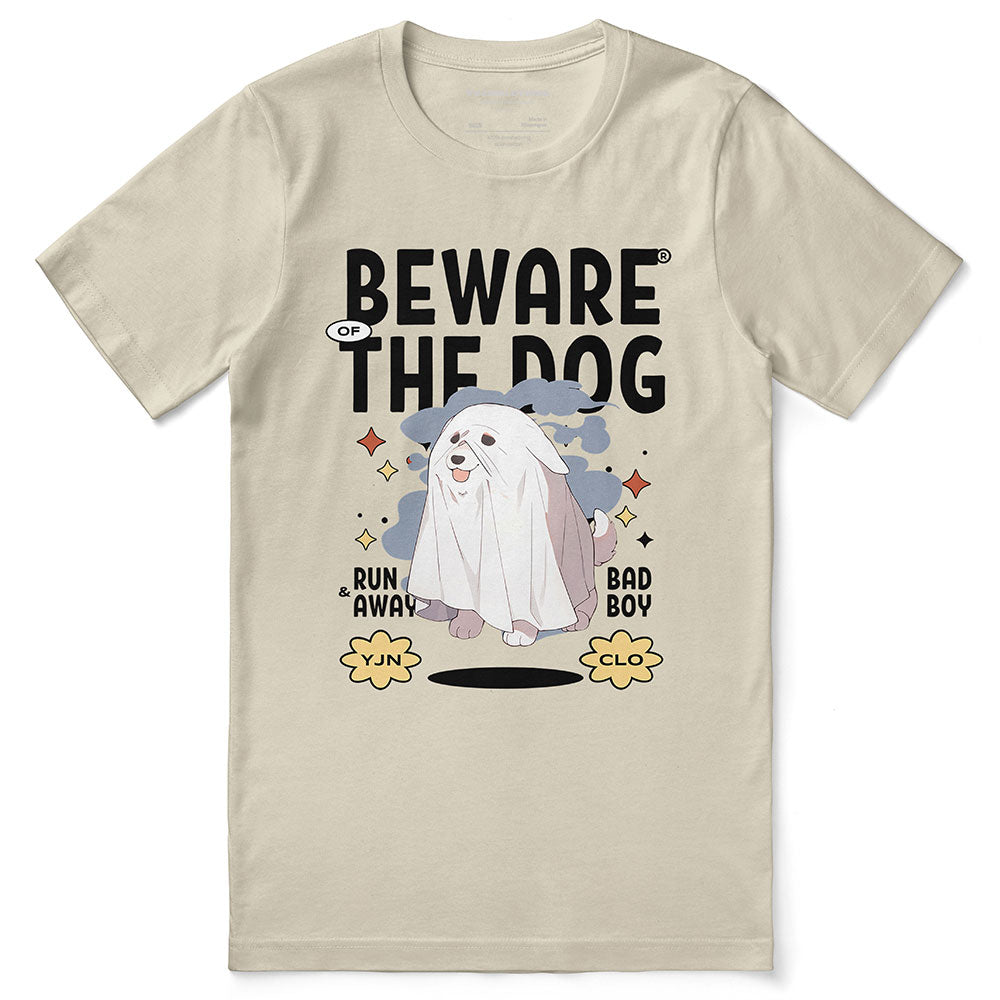 Beware Of The Dog T-Shirt | Yūjin Japanese Anime Streetwear Clothing
