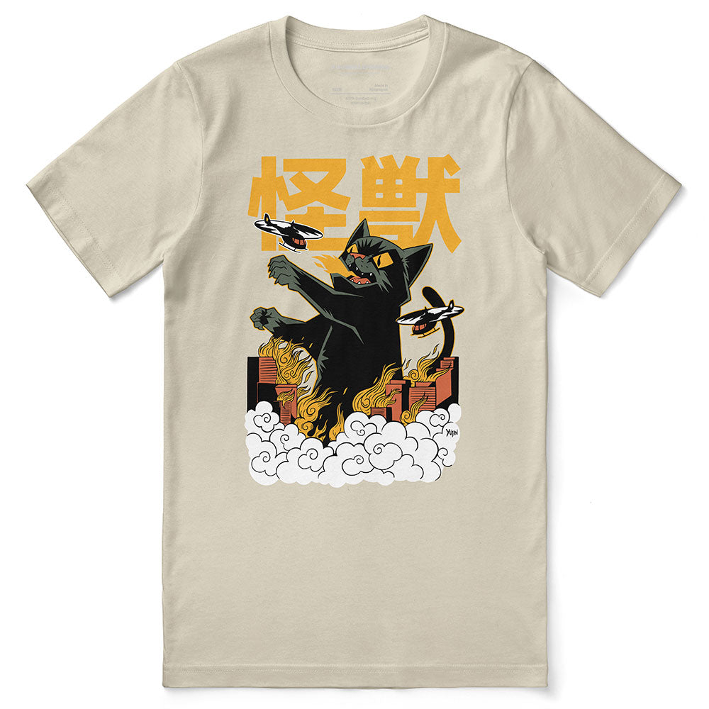 Cat Destroyer T-Shirt | Yūjin Japanese Anime Streetwear Clothing