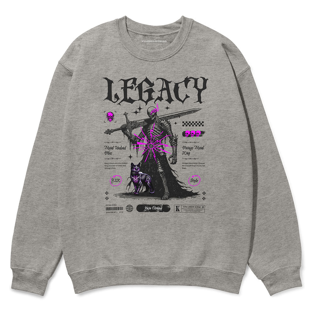 Metal Legacy Sweatshirt | Yūjin Japanese Anime Streetwear Clothing