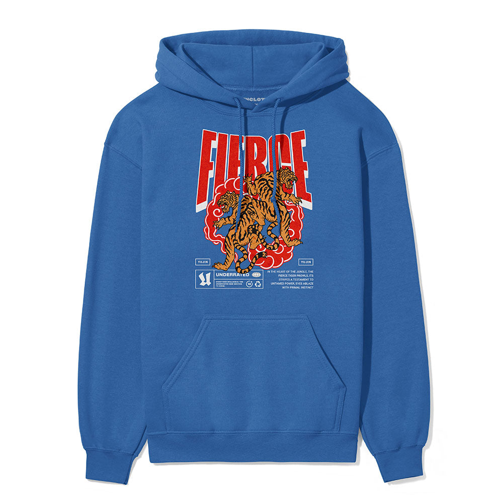 Fierce Tiger Hoodie | Yūjin Japanese Anime Streetwear Clothing