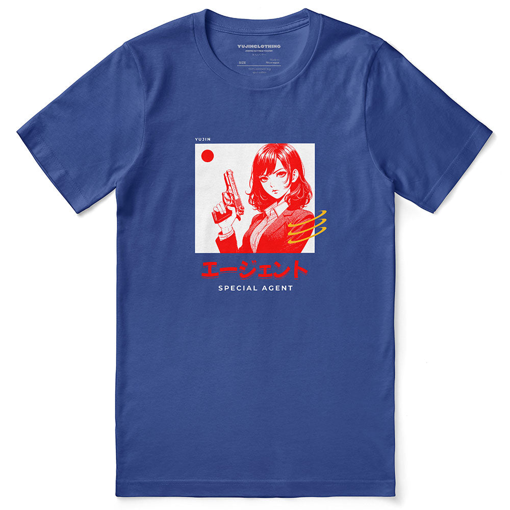 Special Agent T-Shirt | Yūjin Japanese Anime Streetwear Clothing