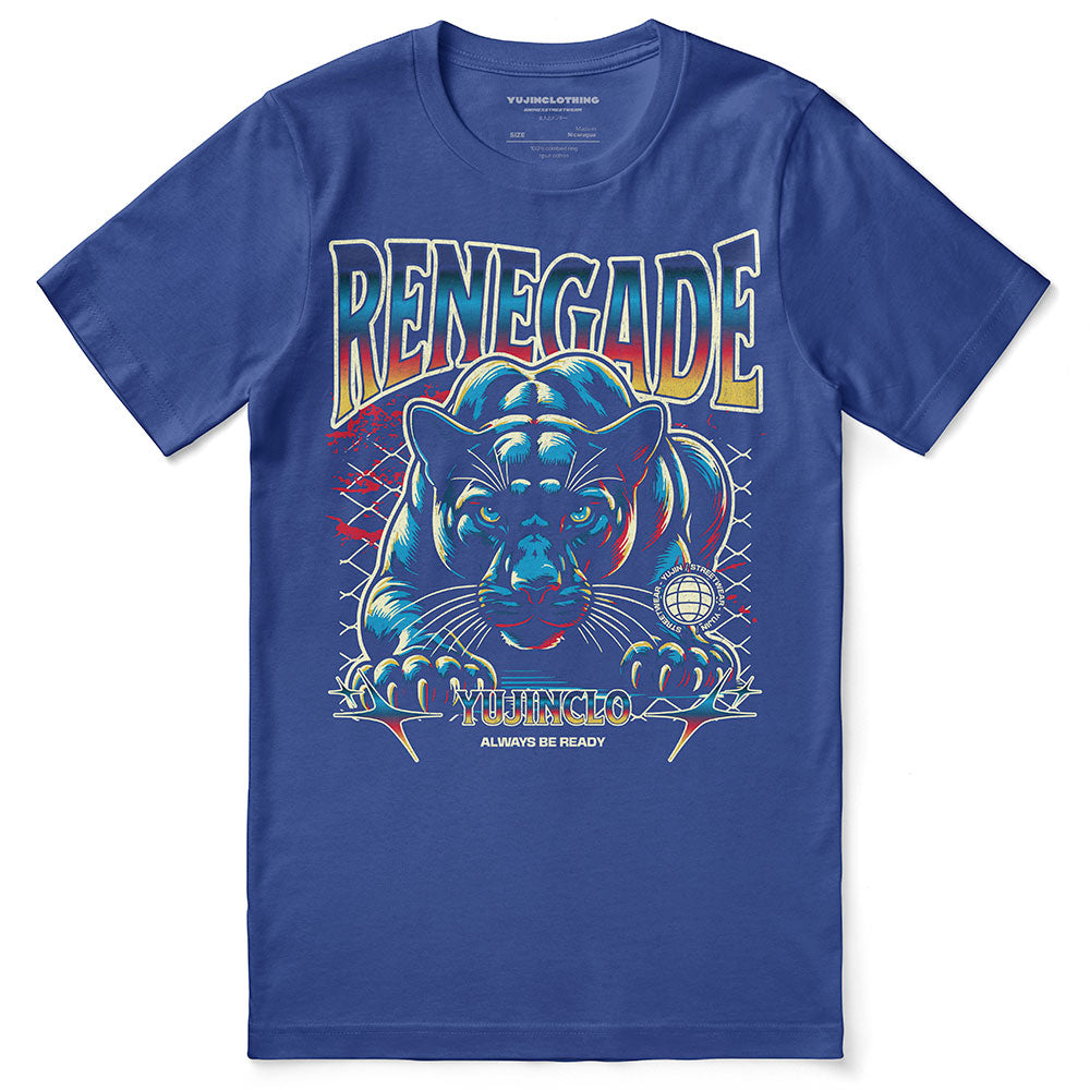 Renegade Cat T-Shirt | Yūjin Japanese Anime Streetwear Clothing