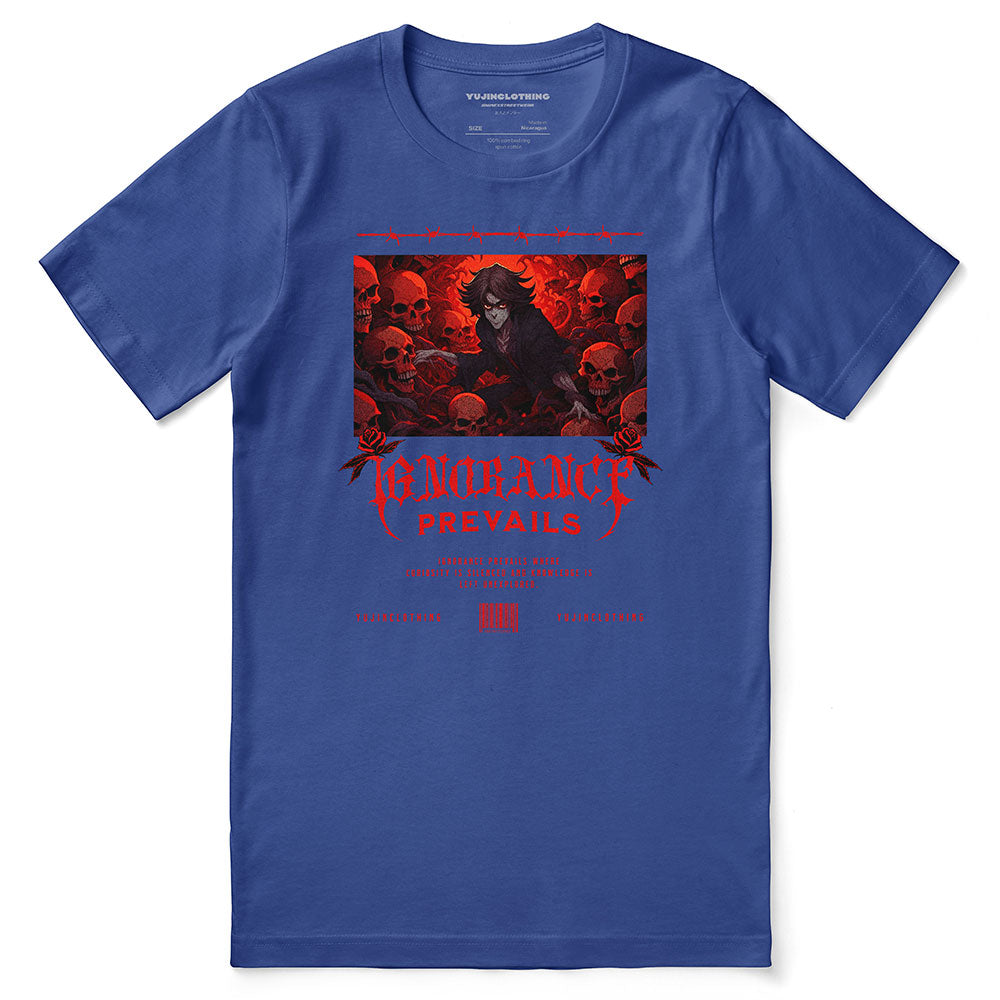 Ignorance T-Shirt | Yūjin Japanese Anime Streetwear Clothing