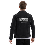 Never Give Up Denim Jacket