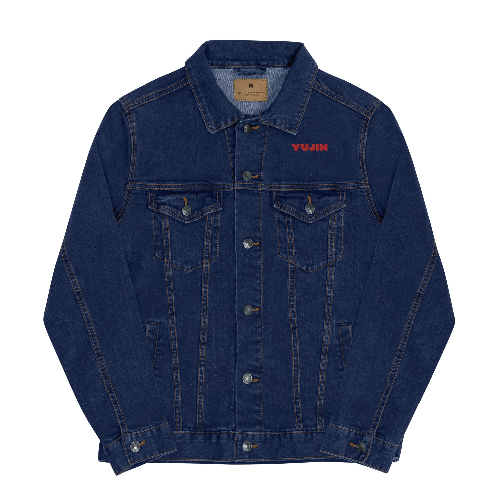 Fire God Denim Jacket | Yūjin Japanese Anime Streetwear Clothing