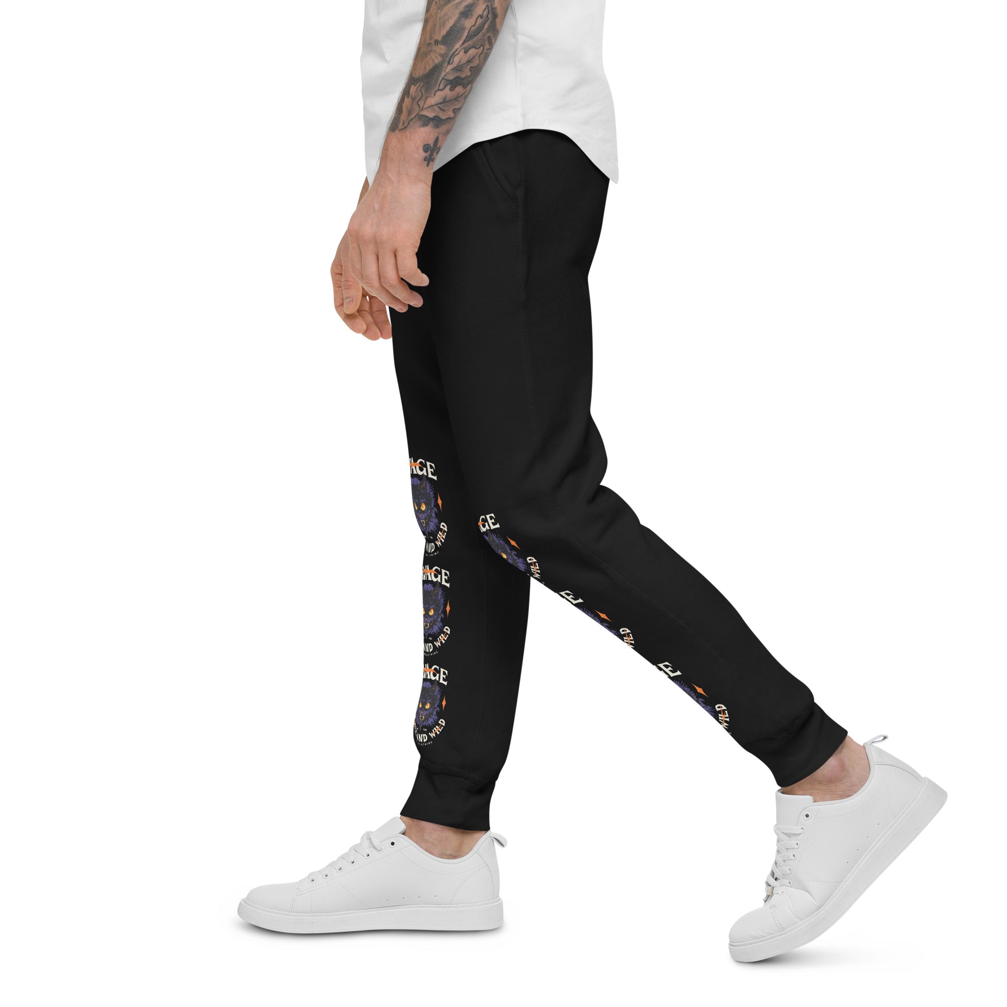 Born Free Cat Sweatpants | Yūjin Japanese Anime Streetwear Clothing