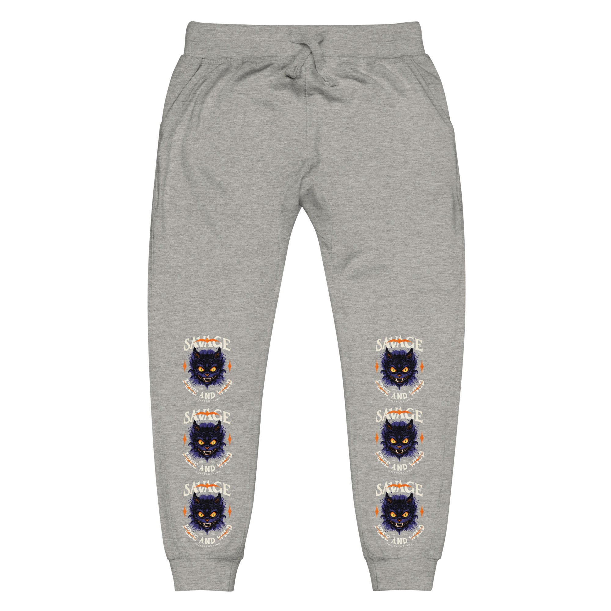 Born Free Cat Sweatpants | Yūjin Japanese Anime Streetwear Clothing