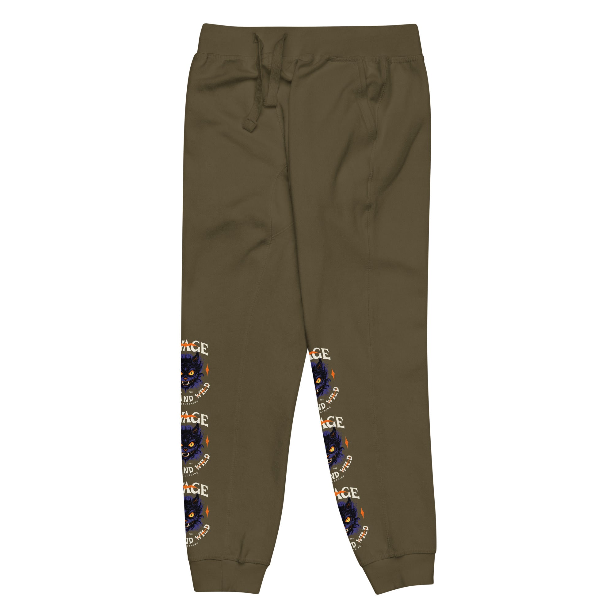 Born Free Cat Sweatpants | Yūjin Japanese Anime Streetwear Clothing