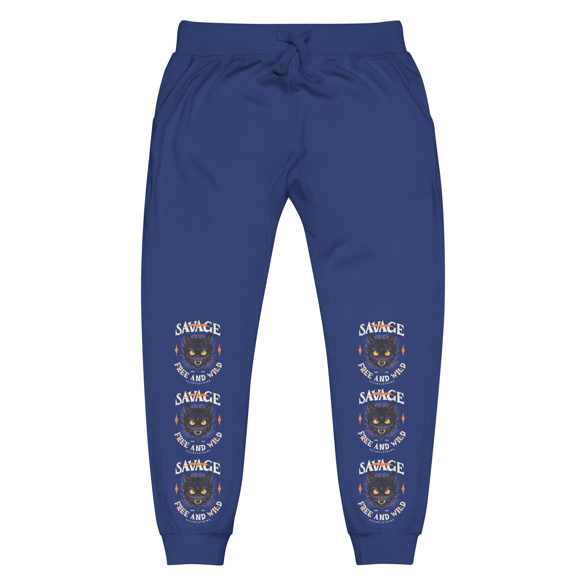 Born Free Cat Sweatpants | Yūjin Japanese Anime Streetwear Clothing