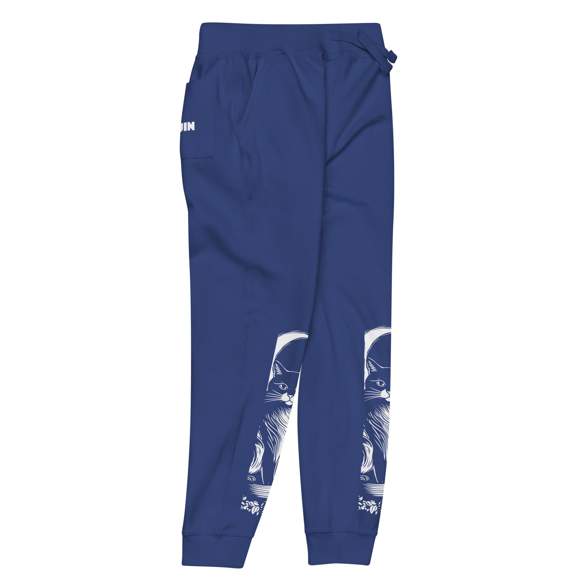 Moon And Cat Sweatpants | Yūjin Japanese Anime Streetwear Clothing