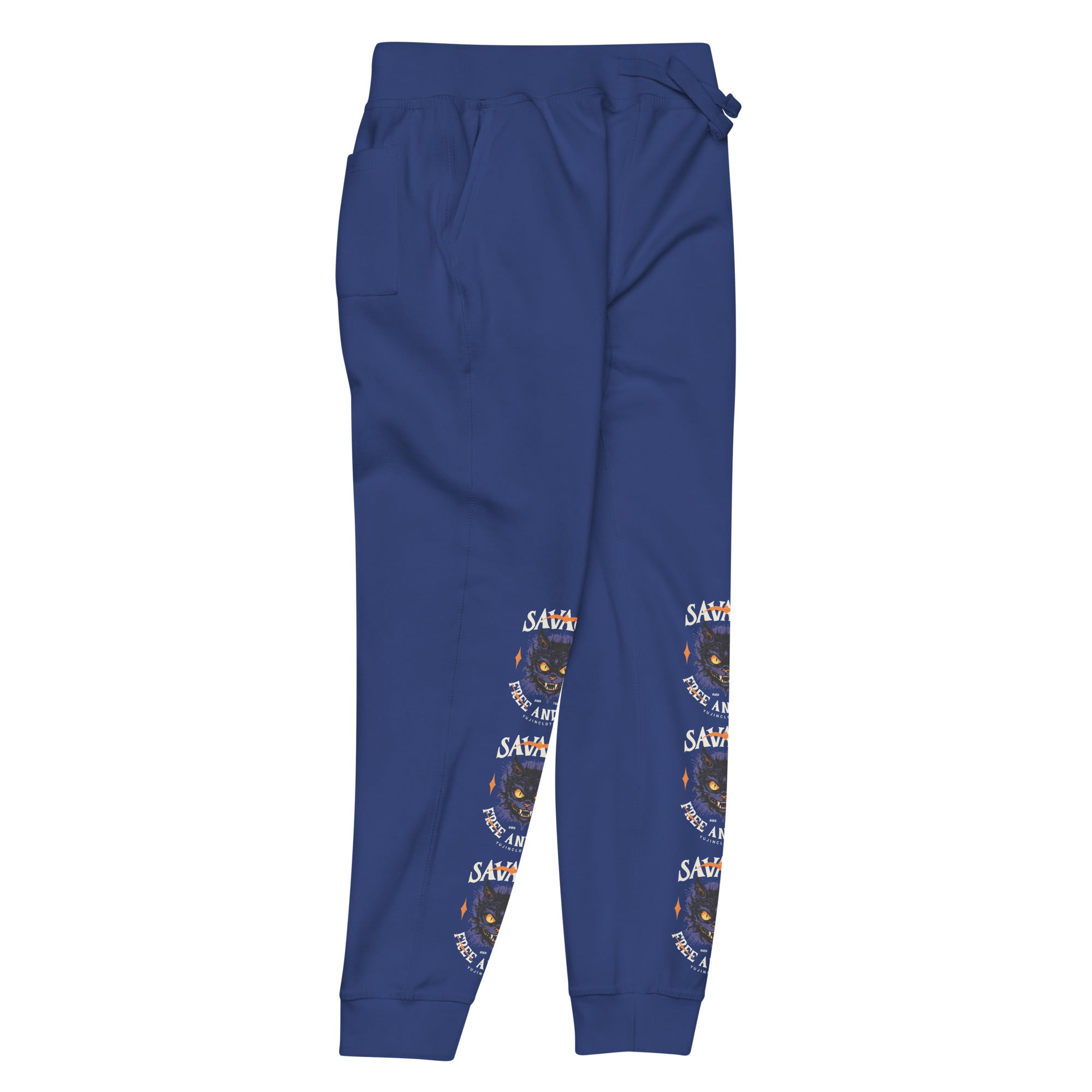 Born Free Cat Sweatpants | Yūjin Japanese Anime Streetwear Clothing