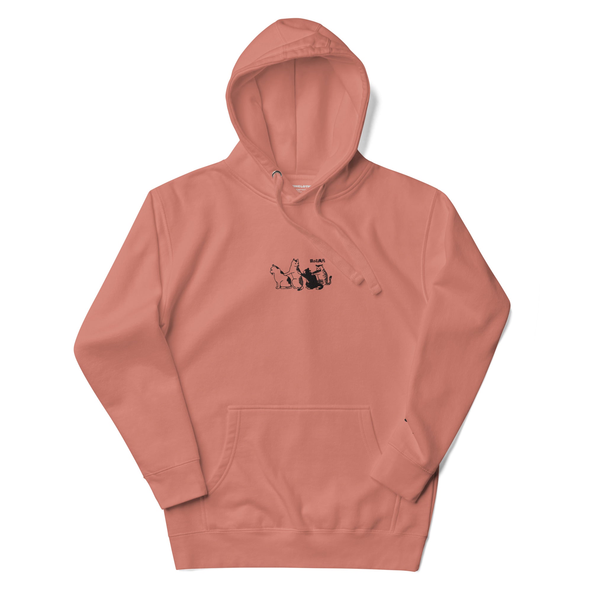 Tattooed Cats Hoodie | Yūjin Japanese Anime Streetwear Clothing