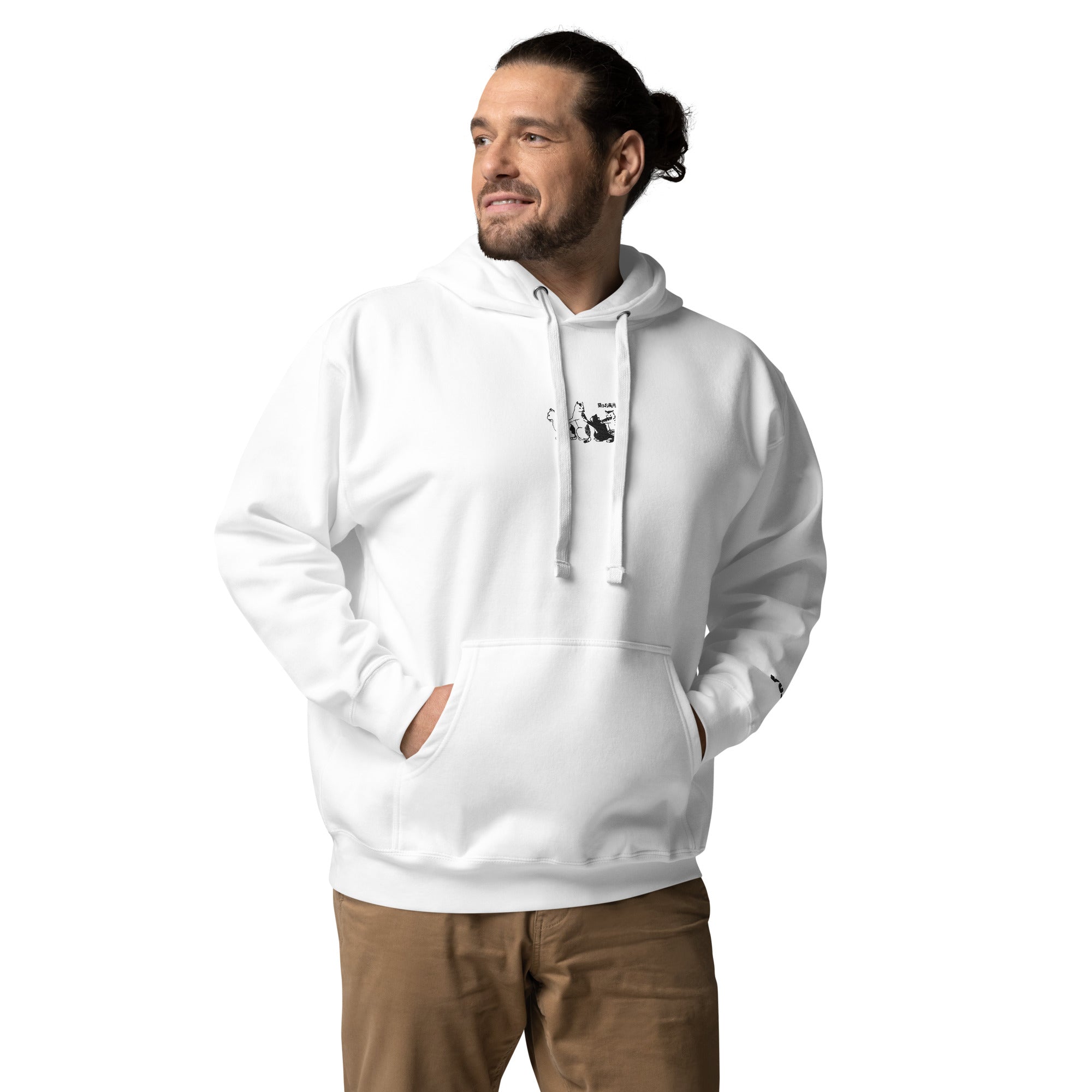 Tattooed Cats Hoodie | Yūjin Japanese Anime Streetwear Clothing