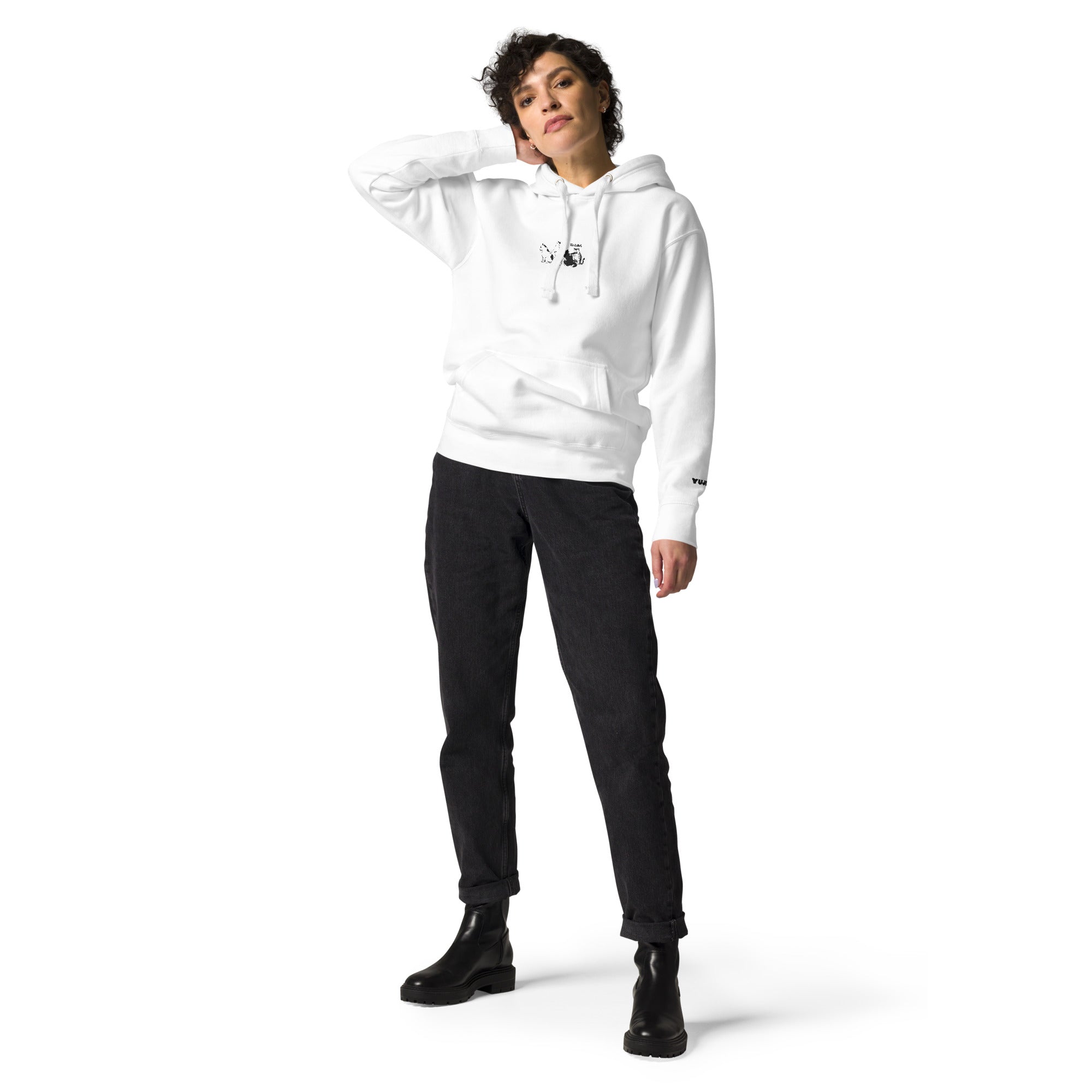Tattooed Cats Hoodie | Yūjin Japanese Anime Streetwear Clothing