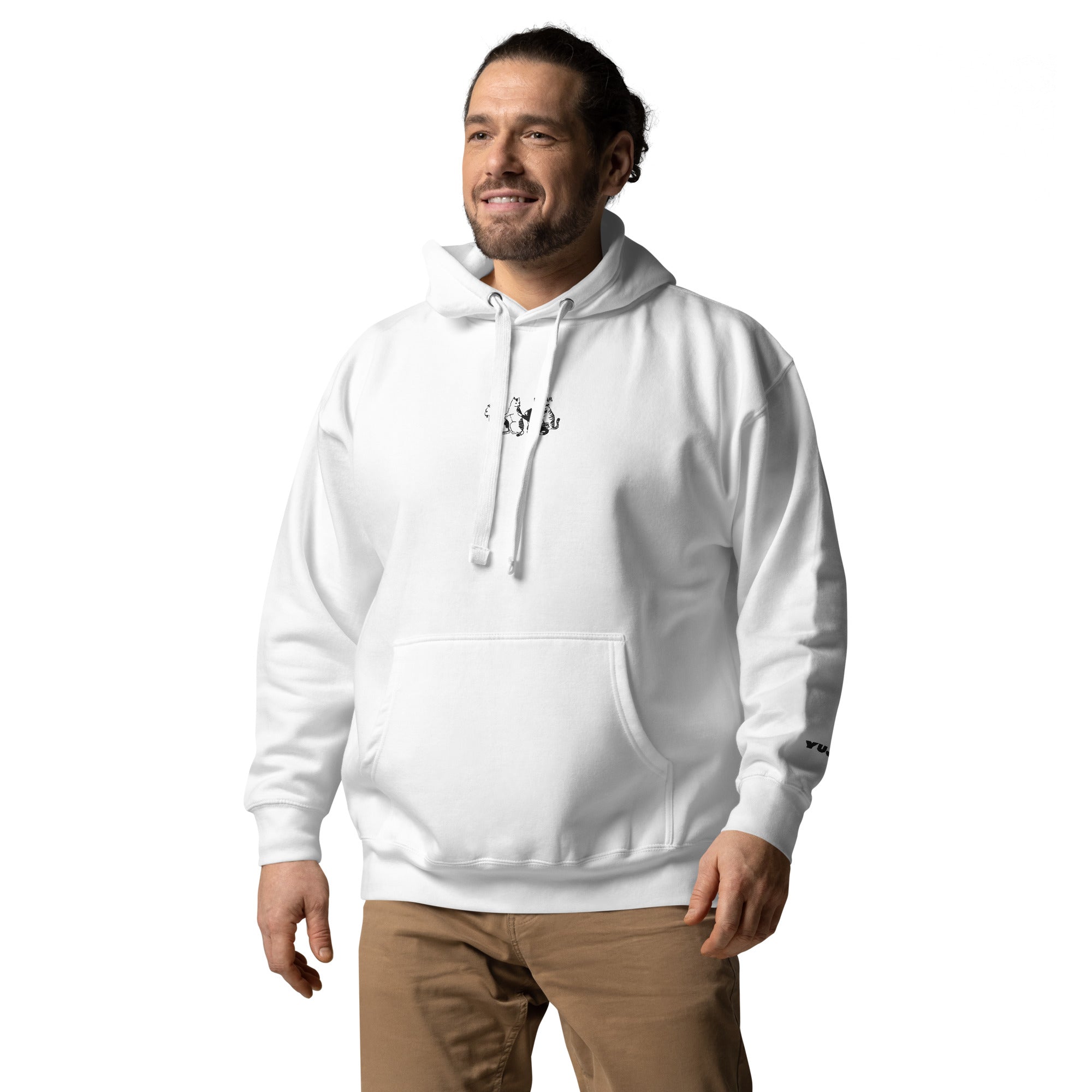 Tattooed Cats Hoodie | Yūjin Japanese Anime Streetwear Clothing