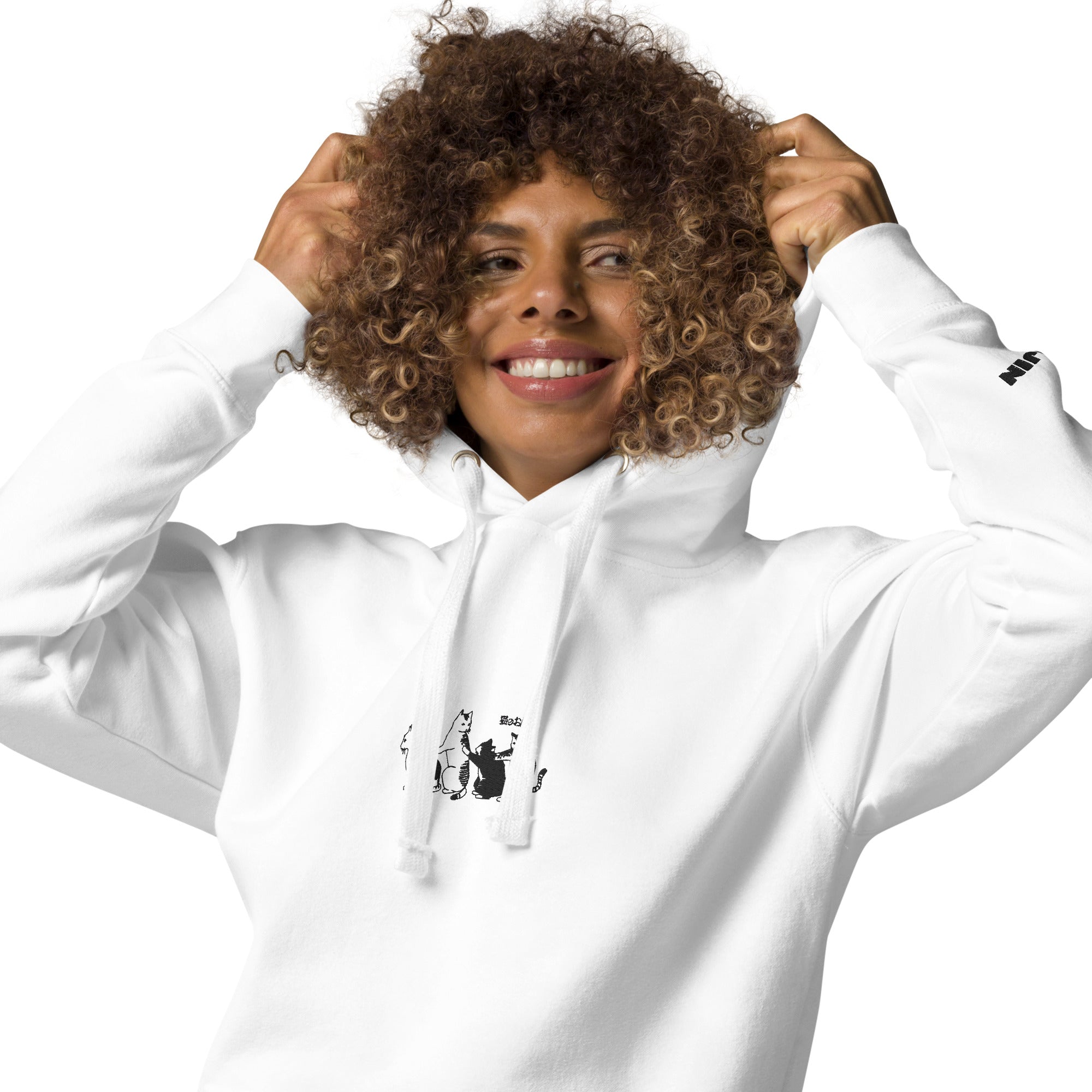 Tattooed Cats Hoodie | Yūjin Japanese Anime Streetwear Clothing