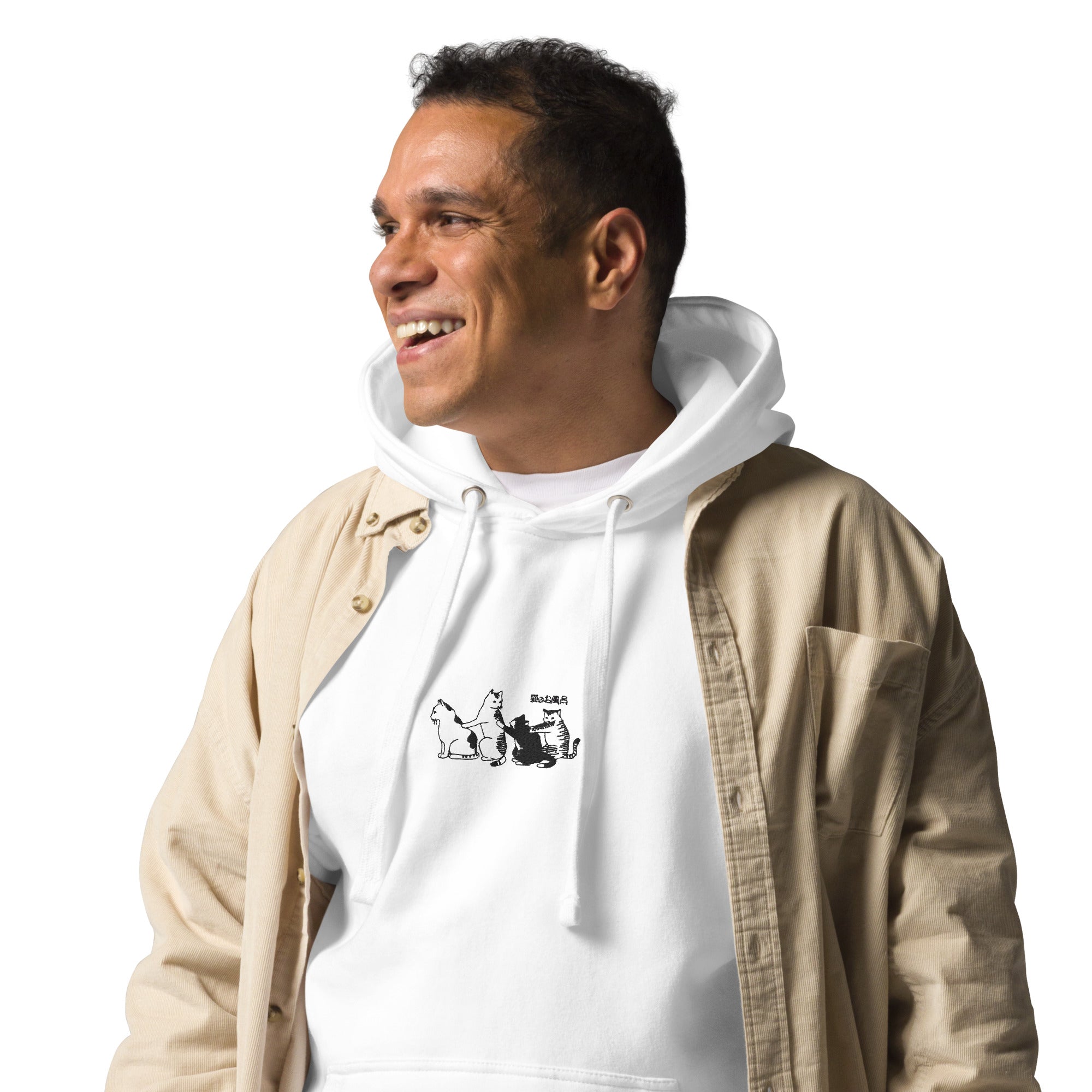 Tattooed Cats Hoodie | Yūjin Japanese Anime Streetwear Clothing