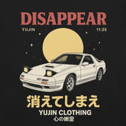 Disappear Car T-Shirt | Yūjin Japanese Anime Streetwear Clothing