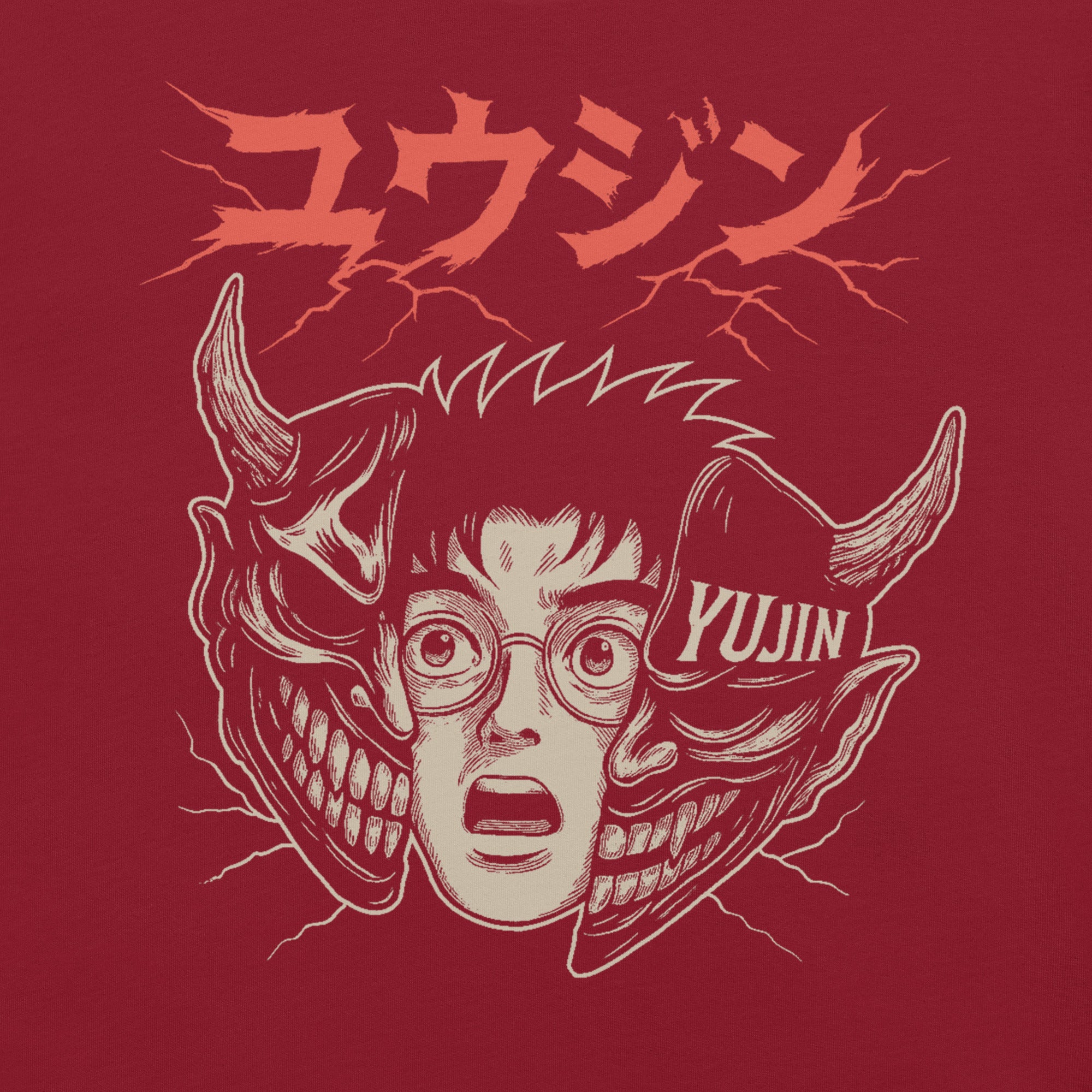 Two Souls Horror T-Shirt  | Yūjin Japanese Anime Streetwear Clothing