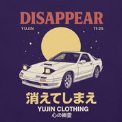 Disappear Car T-Shirt | Yūjin Japanese Anime Streetwear Clothing