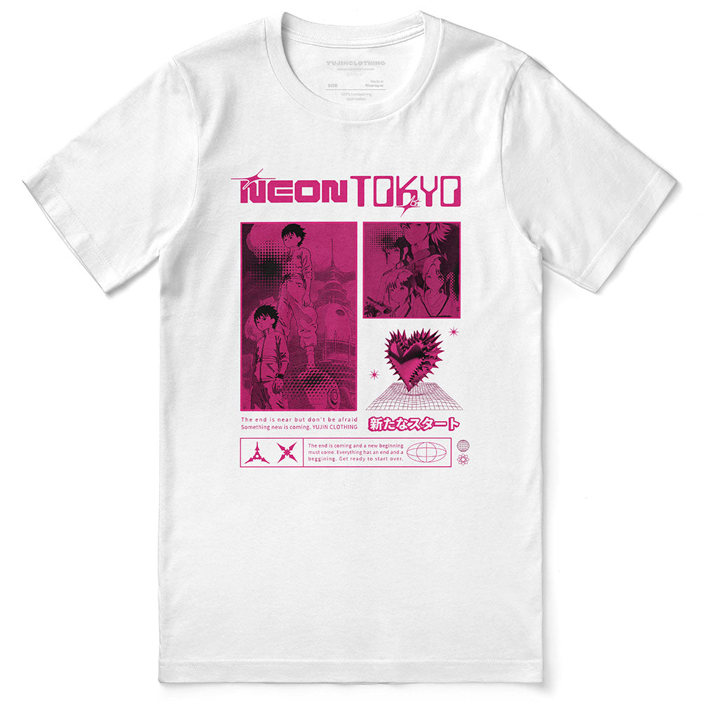 Neon Tokyo T-Shirt | Yūjin Japanese Anime Streetwear Clothing