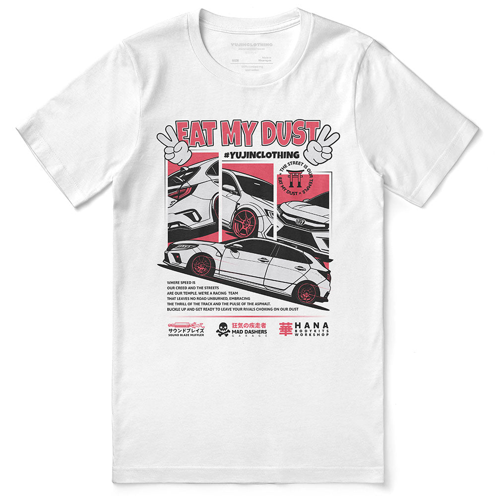 No Rivals Car T-Shirt | Yūjin Japanese Anime Streetwear Clothing