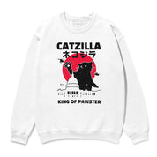 Catzilla Sweatshirt | Yūjin Japanese Anime Streetwear Clothing