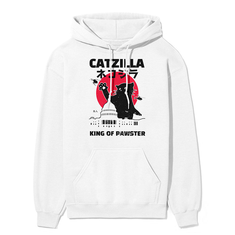 Catzilla Hoodie Yūjin Japanese Anime Streetwear Clothing – Yūjin