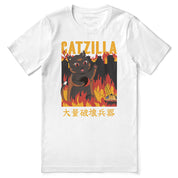 Catzilla City Cat T-Shirt | Yūjin Japanese Anime Streetwear Clothing
