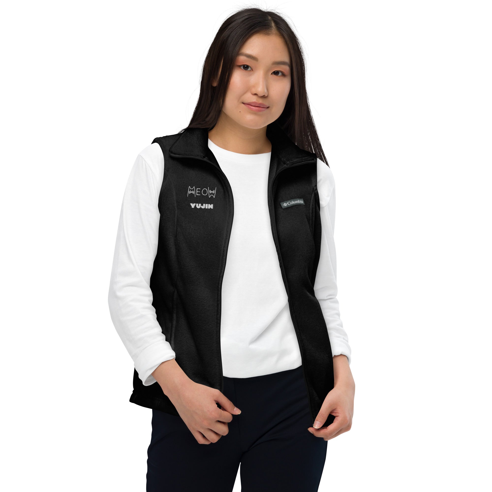 Meow Cat Women’s Columbia Vest | Yūjin Japanese Anime Streetwear Clothing