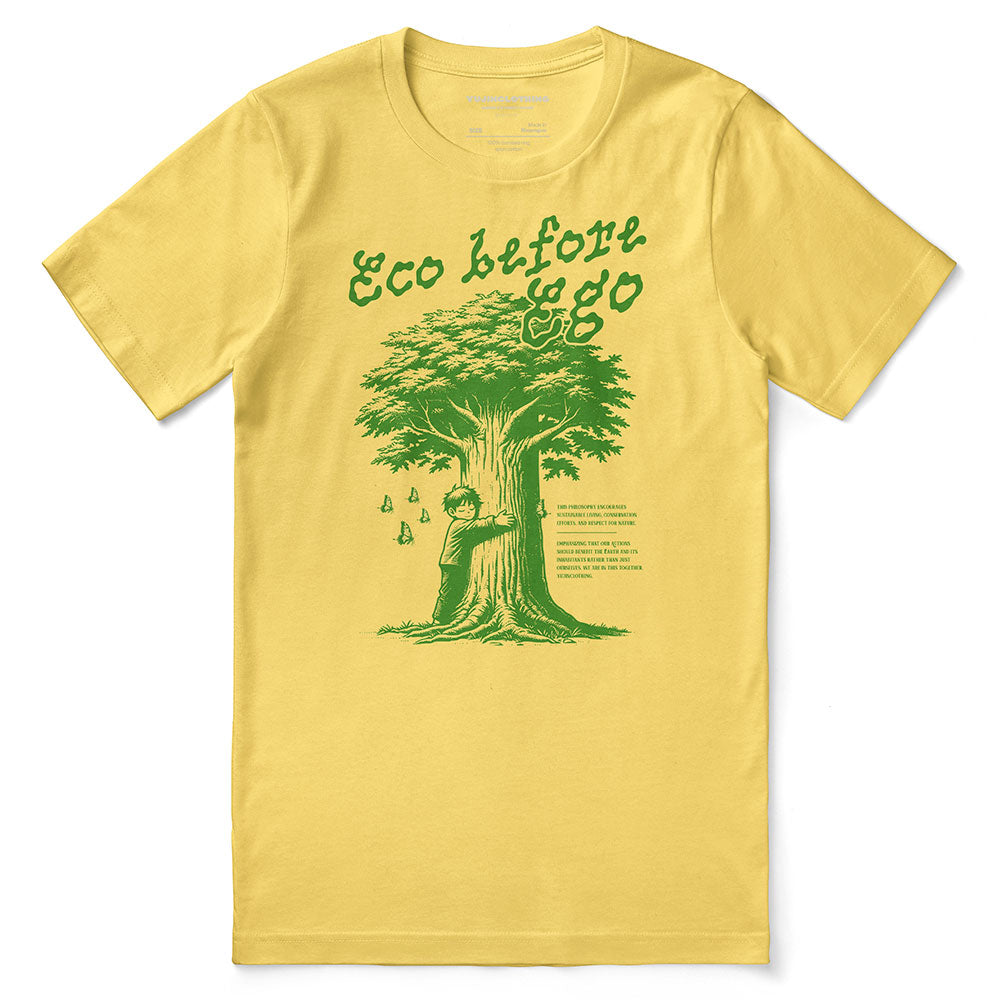 Eco Before Ego T-Shirt | Yūjin Japanese Anime Streetwear Clothing
