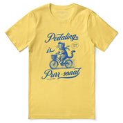 Pedaling Cat T-Shirt | Yūjin Japanese Anime Streetwear Clothing