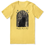 Black Cat T-Shirt | Yūjin Japanese Anime Streetwear Clothing
